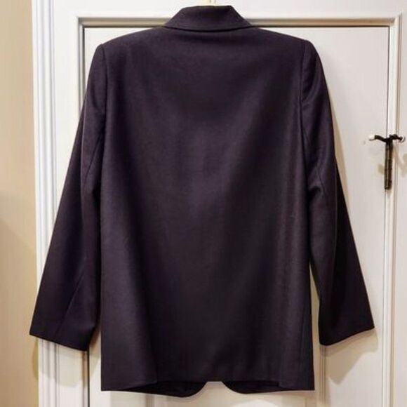 NWOT Wool Lined Navy Blazer 6P - Picture 2 of 3